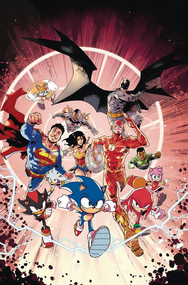 Dc X Sonic The Hedgehog #1 CVR A PABLO M COLLAR cover