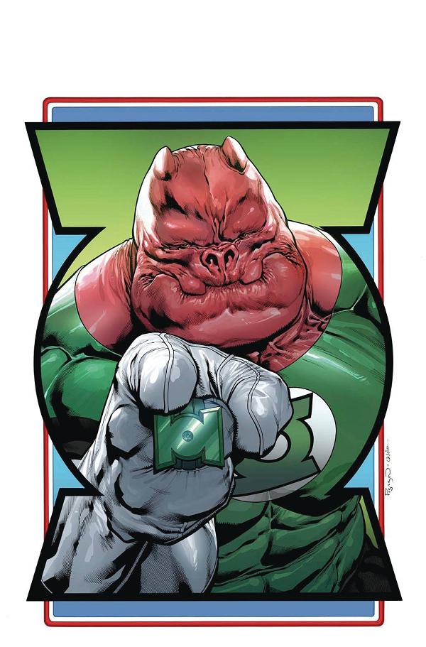 Green Lantern Corps #2 CVR E CVR E RECRUITMENT POSTER ACETATE cover