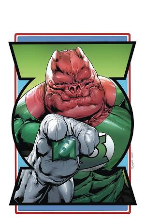 Green Lantern Corps #2 CVR E CVR E RECRUITMENT POSTER ACETATE cover