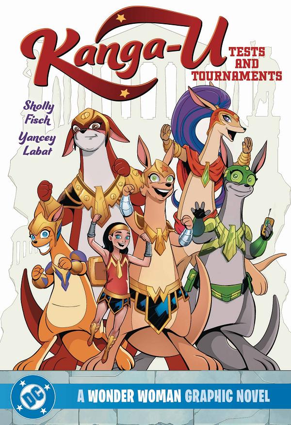 Kanga-U Tests And Tournaments Wonder Woman Graphic Novel Tp