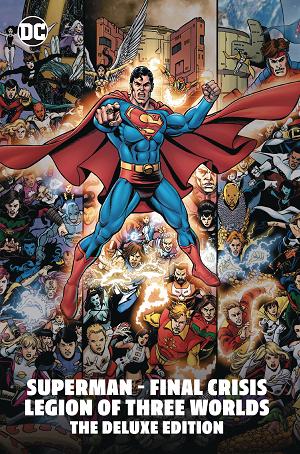 Superman Final Crisis Legion Of Three Worlds Deluxe Edn Hc cover