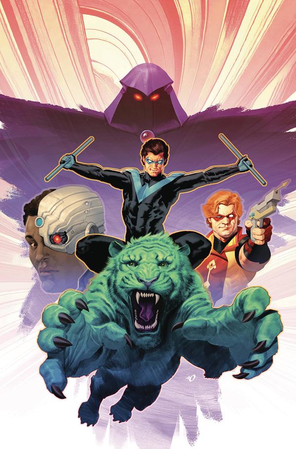 Titans #21 CVR B ARIEL OLIVETTI CSV cover