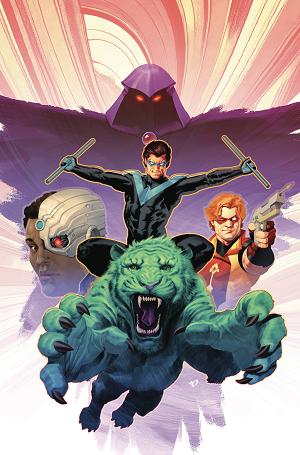 Titans #21 CVR B ARIEL OLIVETTI CSV cover