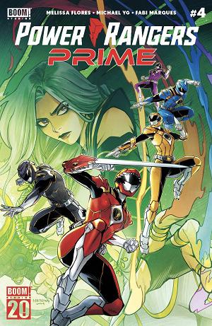Power Rangers Prime #4 CVR J FOC REVEAL cover
