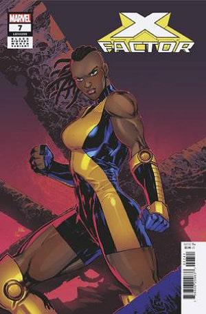 X-Factor #7 KEN LASHLEY BLACK HISTORY MONTH cover