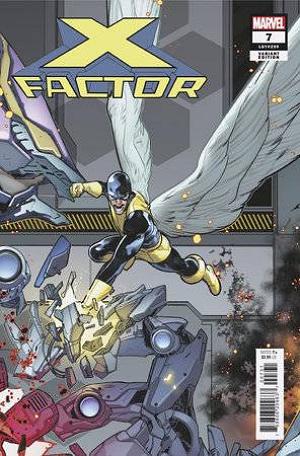 X-Factor #7 RB SILVA CONNECT cover