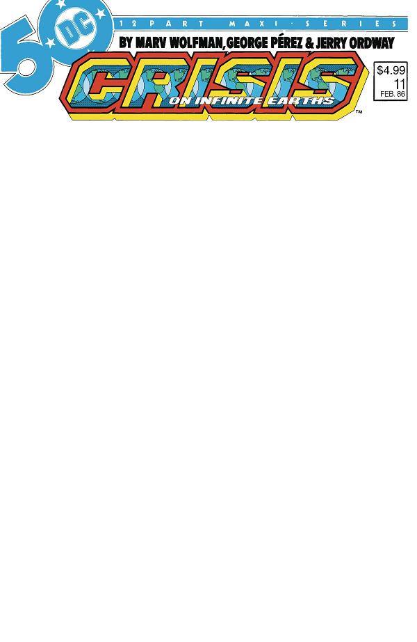 Crisis On Infinite Earths #11 cover
