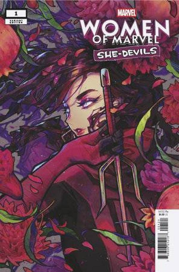 Women Of Marvel She-Devils #1 ROSE BESCH cover