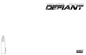 Defiant #1 CVR F CVR F SKETCH cover