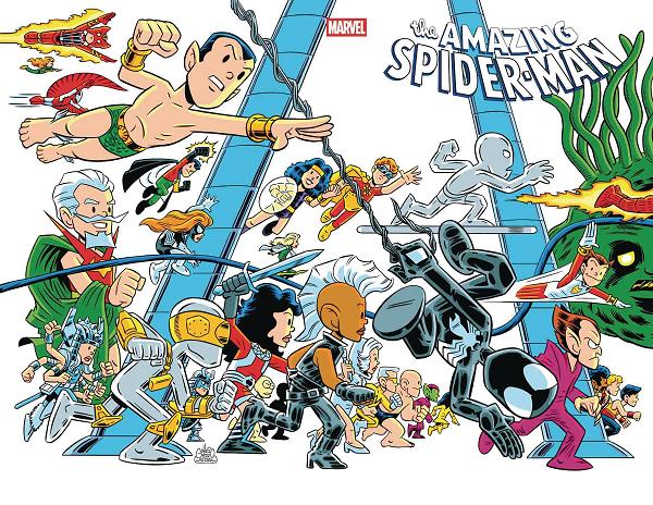 Amazing Spider-Man #2 variant cover by Chris Giarrusso