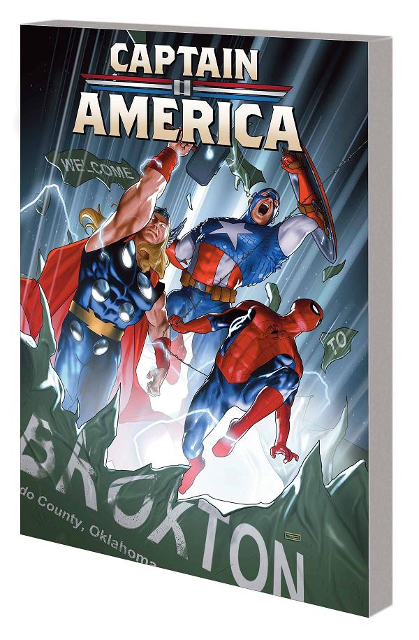 Captain America By Straczynski Tp Vol 03 Broxton Rising cover