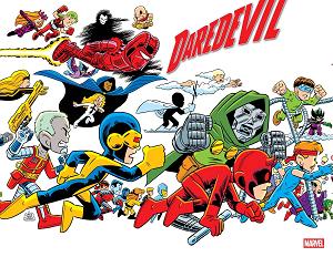 Daredevil #20 CHRIS GIARRUSSO CONNECTING SKETCH cover