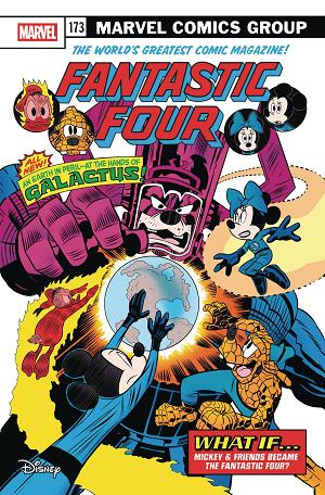 Fantastic Four #31 SCIARRONE DISNEY WHAT IF FF HOMAGE cover
