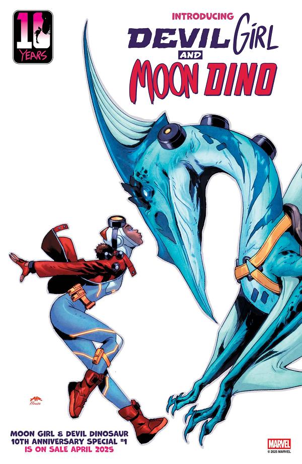 Moon Girl & Devil Dinosaur 10Th Ann Special #1 RAMCHERON cover