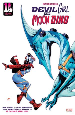 Moon Girl & Devil Dinosaur 10Th Ann Special #1 RAMCHERON cover