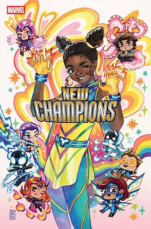 New Champions #4 RIAN GONZALES cover