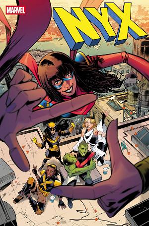NYX #10 FEDERICA MANCIN cover