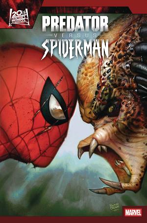 Predator Vs Spider-Man #1 (OF 4) RYAN BROWN cover