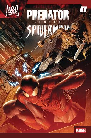 Predator Vs Spider-Man #1 cover