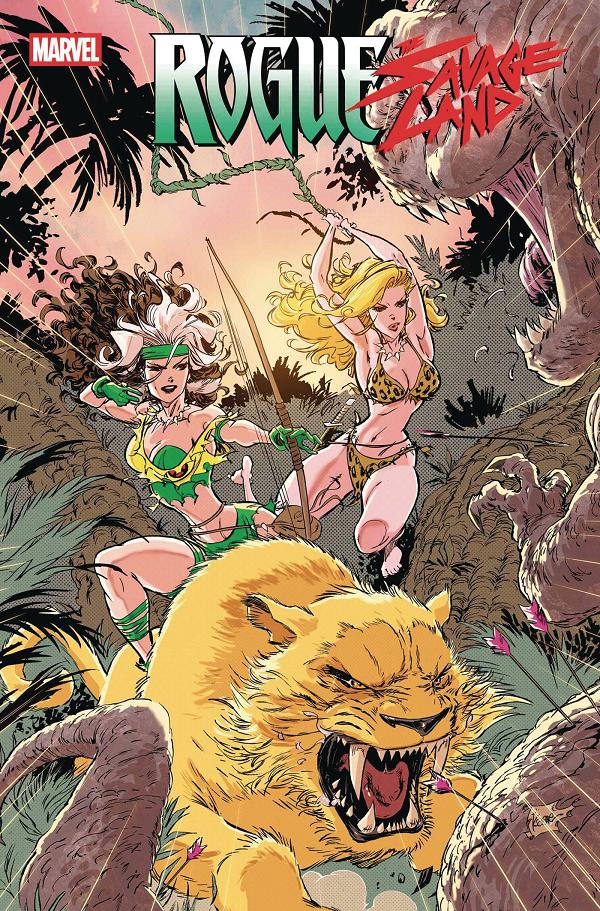 Rogue The Savage Land #4 cover