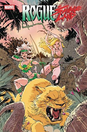 Rogue The Savage Land #4 cover