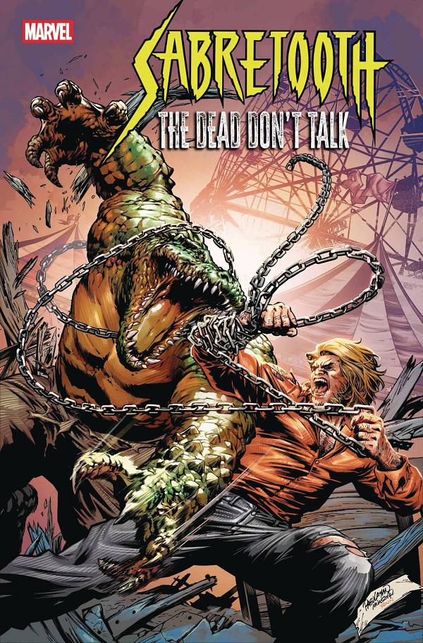 Sabretooth The Dead Dont Talk #5 cover