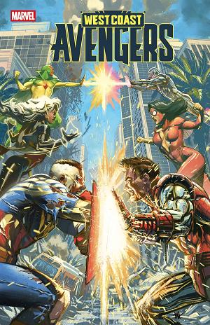 West Coast Avengers #6 cover