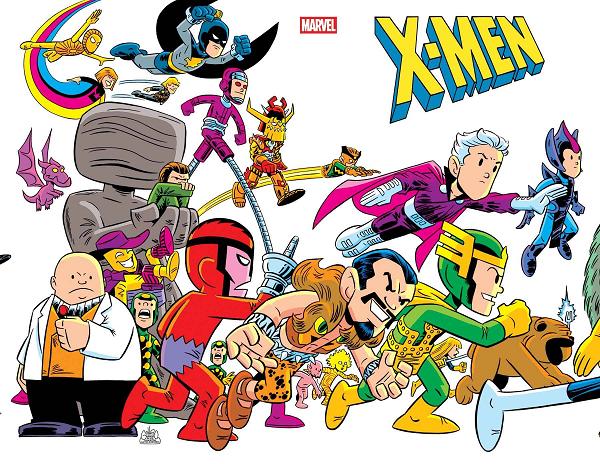 X-Men #14 CHRIS GIARRUSSO MARVEL UNIVERSE CONNECT cover