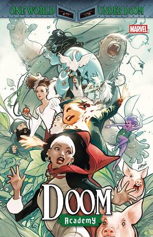 Doom Academy #3 cover