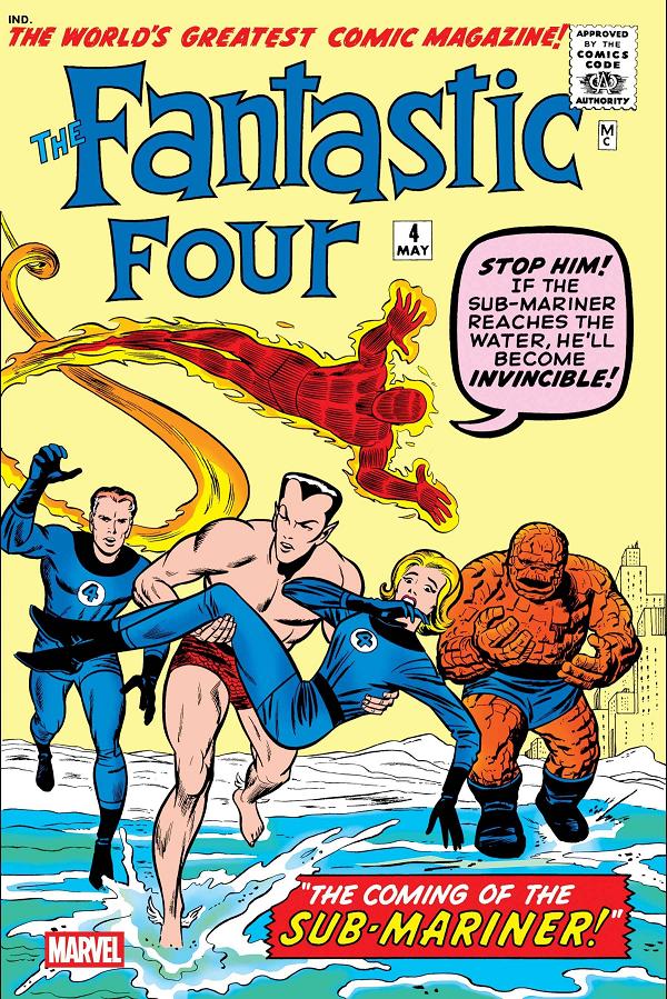 Fantastic Four Facsimile Ed #4 cover