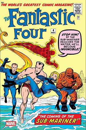 Fantastic Four Facsimile Ed #4 cover