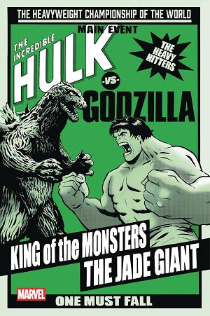 Godzilla Vs Hulk #1 LEE GARBETT VERSUS cover