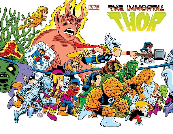 Immortal Thor #22 variant cover