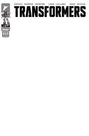 Transformers #19 CVR G BLANK SKETCH CVR cover