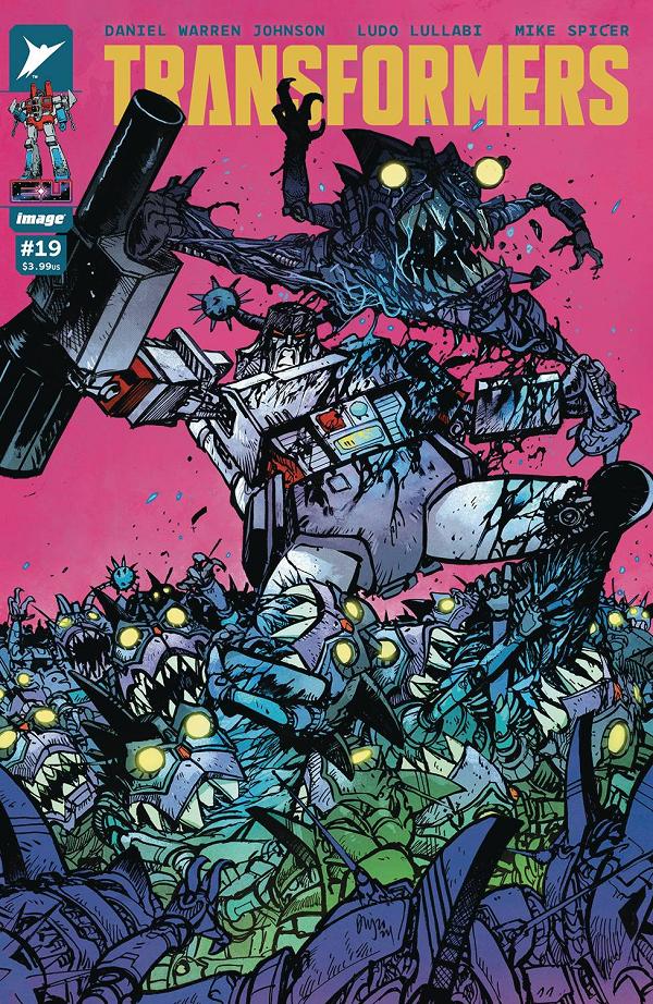 Transformers #19 CVR A JOHNSON & SPICER cover