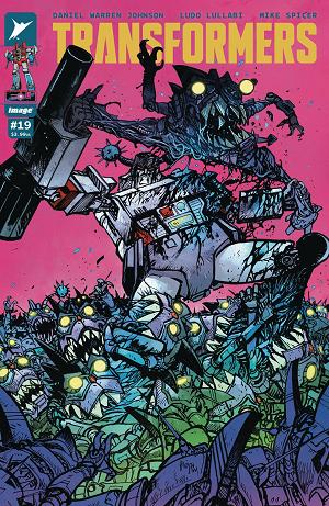 Transformers #19 CVR A JOHNSON & SPICER cover