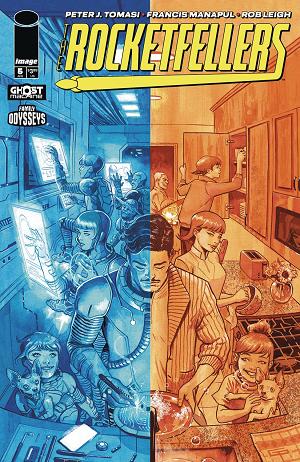 Rocketfellers #5 CVR C PERALTA cover