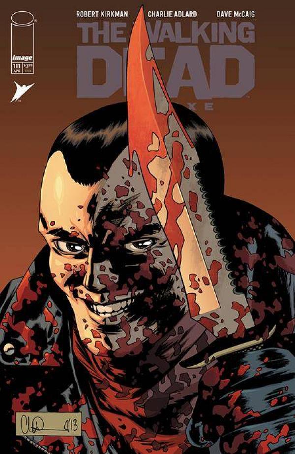 Walking Dead Dlx #111 CVR B ADLARD & MCCAIG (MR) cover