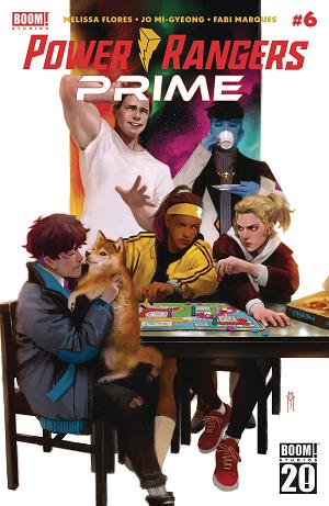 Power Rangers Prime #6 CVR C CVR C ANNIV cover