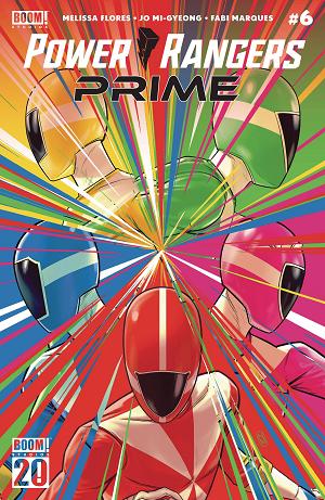 Power Rangers Prime #6 CVR B MALAVIA cover