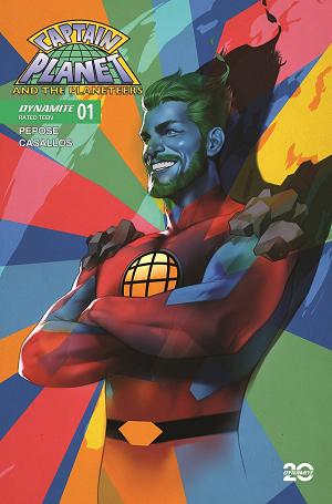 Captain Planet #1 CVR D OLIVER cover