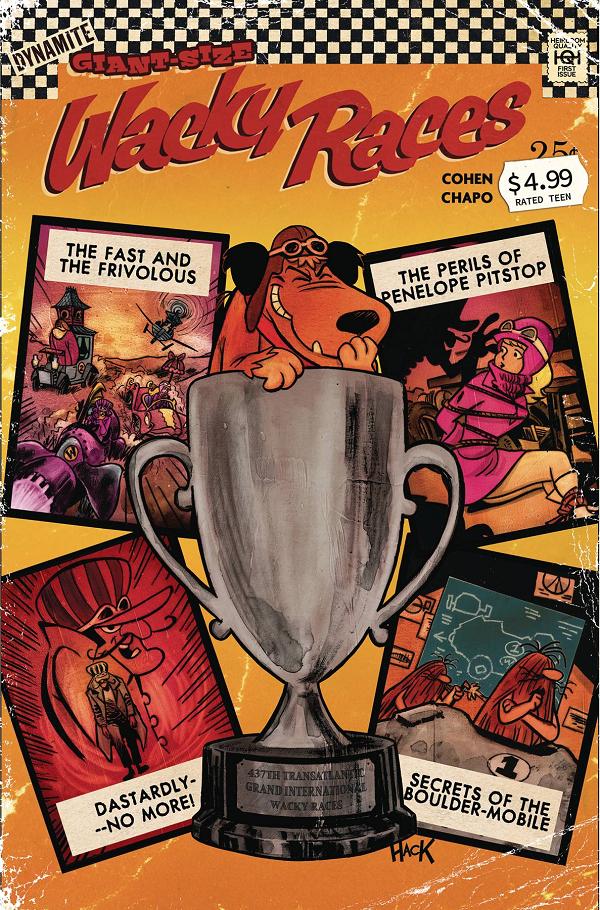 Giant-Sized Wacky Races #1 CVR C HACK cover