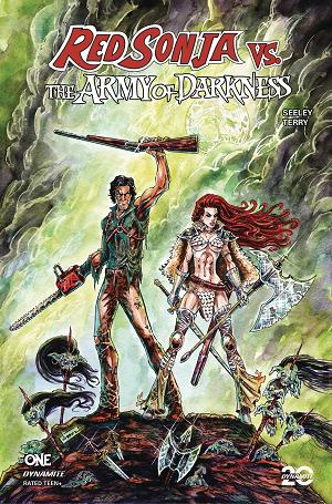 Red Sonja Vs Aod #1 CVR D JELENIC cover