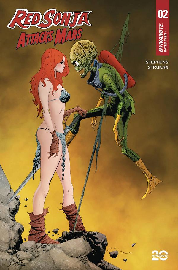 Red Sonja Attacks Mars #2 CVR B LEE & CHUNG cover