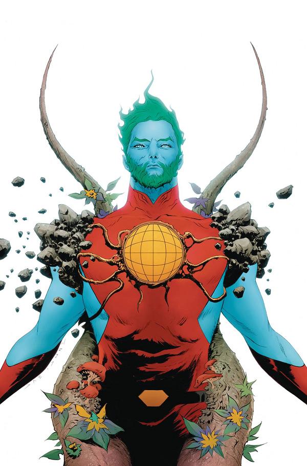 Captain Planet #1 variant cover by Jae Lee