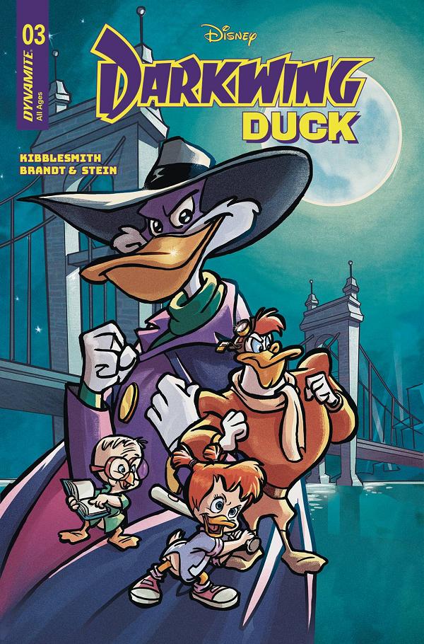 Darkwing Duck #3 cover by Tad Stones