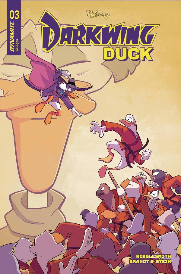 Darkwing Duck #3 variant cover by Ted Brandt