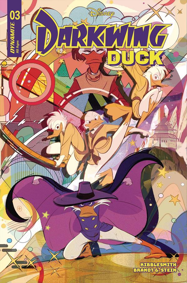 Darkwing Duck #3 variant cover by Nicoletta Baldari