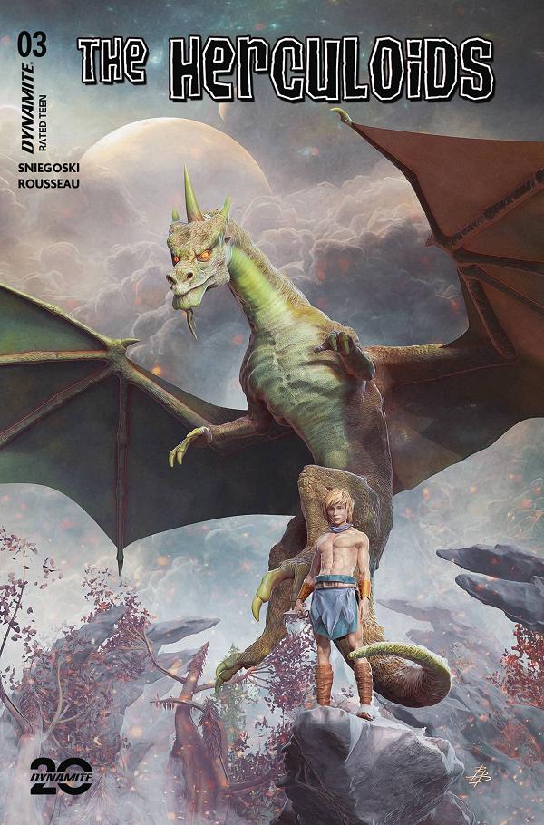 Herculoids #3 variant cover by Bjorn Barends