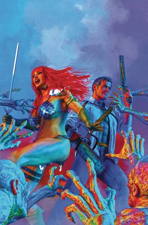 Red Sonja Vs Aod #1 CVR J SPEARS LTD VIRGIN cover